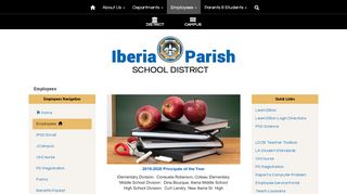 
                            1. Iberia Parish School District - Employees - Iberia Parish School Board - Iberia Parish School Board Employee Portal