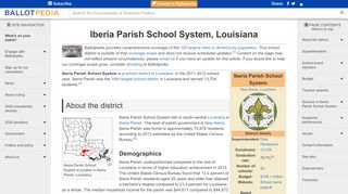 
                            4. Iberia Parish School System, Louisiana - Ballotpedia - Iberia Parish School Board Employee Portal