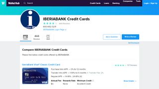 
                            7. IBERIABANK Credit Cards Offers – Reviews, FAQs & More - Iberia Bank Credit Card Portal