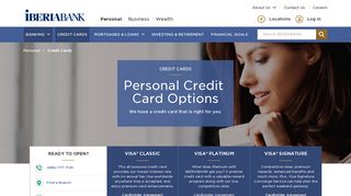 
                            1. IBERIABANK | Personal Credit Cards - IberiaBank - Iberia Bank Credit Card Portal