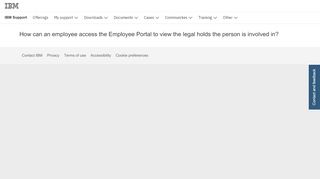 
                            4. IBM How can an employee access the Employee Portal to view the ... - Ibm Ex Employee Portal