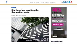 
                            2. IBM launches new Supplier Connection portal | Procurement | Supply ... - Supplier World Portal