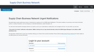 
                            1. IBM Sterling Client Services - Login to your account - Scbn Portal