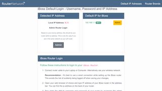 
                            4. iBoss Default Router Login and Password - Router Network - My Iboss Portal