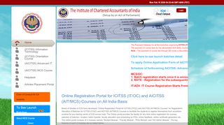 
                            10. ICAI- Institute Of Chartered Accountants Of India