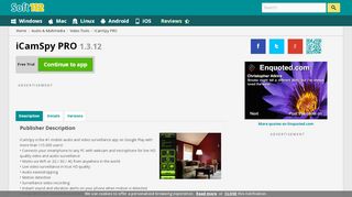 
                            2. iCamSpy PRO 1.3.12 Free Download - Icamspy Portal