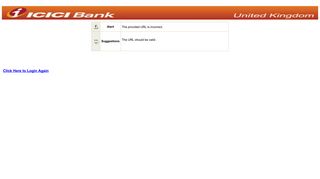 
                            3. ICICI Bank UK PLC - Icici Uk Login Page