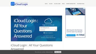
                            8. iCloud LogIn - Cont Icloud Portal