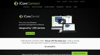 
                            3. iCoreDental Practice Software | iCoreConnect - Icore Exchange Portal