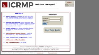
                            3. ICRMP eAgent | Login - Icrmp Online University Portal