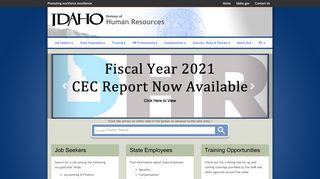 
                            2. Idaho Division of Human Resources - Idaho State Jobs Portal