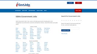 
                            5. Idaho Government Jobs - GovtJobs - Idaho State Jobs Portal