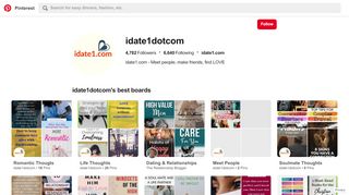 
idate1.com - Meet People (idate1dotcom) on Pinterest
