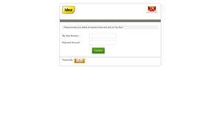 
Idea Instant Bill Payment - BillDesk  
