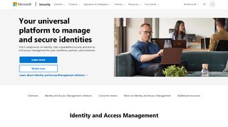 
                            3. Identity protection and access management - Microsoft - Identity Management Portal