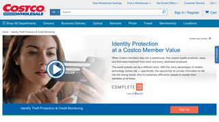 
                            7. Identity Theft Protection & Credit Monitoring | Costco - Citi Credit Monitoring Portal