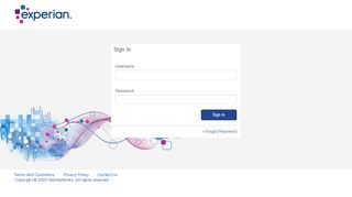 
                            3. IdentityWorks - Sign In - Experian Identity Works Portal