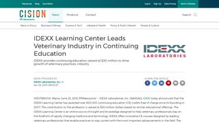 
                            2. IDEXX Learning Center Leads Veterinary Industry in ... - Idexx Learning Center Portal