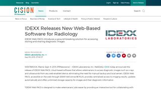 
                            9. IDEXX Releases New Web-Based Software for Radiology - Idexx Web Pacs Portal