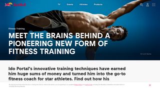 
                            6. Ido Portal: Sports fitness training guide – Interview - Red Bull - Ido Portal Shirt