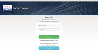 IEC LMS Learner Portal
