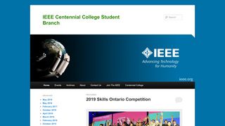 
                            6. IEEE Centennial College Student Branch - IEEE Web Hosting - Centennial College Portal Powered By Centennial College