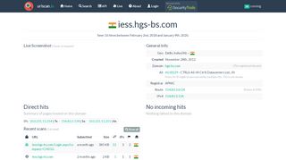 iess.hgs-bs.com - urlscan.io - Iess Hgs Login