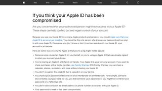 If you think your Apple ID has been compromised - Apple ... - Login To Icloud Without Notification