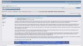 
If you want to Buy a SuperChillin Account, Read this First ...  
