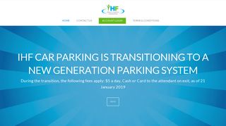 
                            1. IHF Parking: Home - Ipswich Hospital Parking Portal