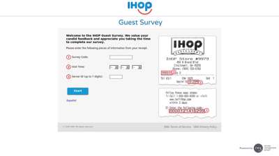 IHOP Voice of the Guest - Welcome