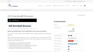 
                            3. IHS Enerdeq® Browser by IHS Markit | Petroleum Software ... - Enerdeq Login