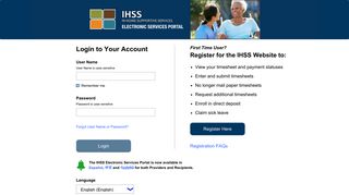 IHSS Website