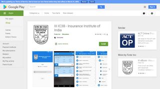 
                            5. III IC38 - Insurance Institute of India - Apps on Google Play - Insurance Institute Of India Portal
