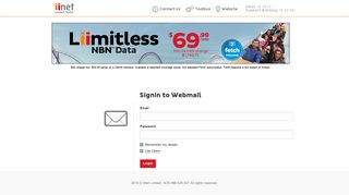 
                            2. iiNet Webmail - Email Account - iiNet Australia - Iinet Hosted Mail Portal