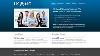 
                            5. IKANO Communcations specializes in Hosted Voice Services ... - Ikano Finance Portal