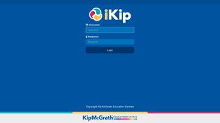 
                            2. iKip Identity - Kip Mcgrath Login