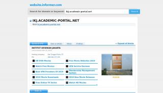 ikj.academic-portal.net at WI. INSTITUT KESENIAN JAKARTA - Ikj Portal