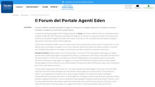 
                            2. Il Forum del Portale Agenti Eden | Eden Viaggi - Eden Viaggi Portale Agenti