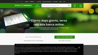 
Il "nuovo" Internet Banking - Intesa Sanpaolo  
