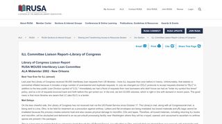 
                            6. ILL Committee Liaison Report--Library of Congress ... - Docline Portal