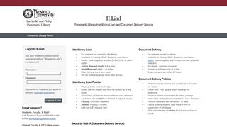 
                            7. ILLiad Logon - OCLC - Mail Westernu Edu Portal