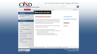 
                            8. Illuminate DnA - Curriculum, Instruction & Assessment ... - Illuminate Portal Page