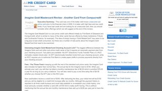 
Imagine Gold Mastercard Review - Another Card From ...
