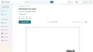 
iMail Student User Guide | Email | Computer Mediated ... - Scribd
