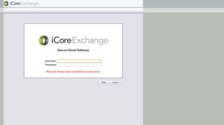 
                            8. iMedicor Secure Email - Icore Exchange Portal