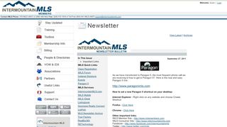 
                            8. IMLS - New & Easy Paragon 5 Link - Intermountain MLS - Intermountain Mls Paragon 5 Portal