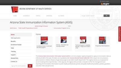 Immunization - ASIIS - ADHS