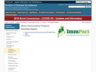 Immunization Registry  Immunization Program  Division of ...