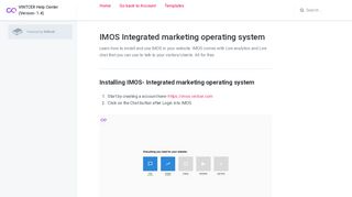 
IMOS Integrated marketing operating system - VINTCER Help ...  
